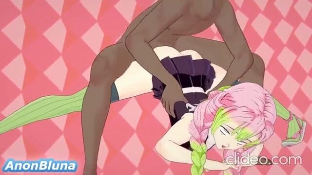 Mitsuri Kanroji dances and fucks Tanjiro