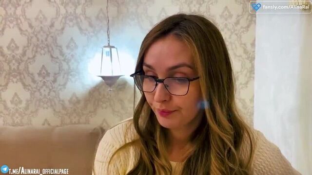 The wet pussy of a big-assed Russian mother helped her cunning son cum