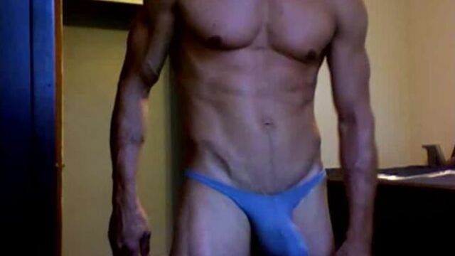 #GayHran. Big dick in rings - bonerboy4u Gay porn dick trunks exhibitionism guy man