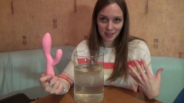 You can use a sex vibrator in the bath. Sex with a vibrator. Review.18+