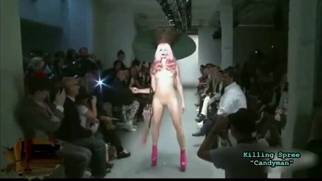 Nude fashion show