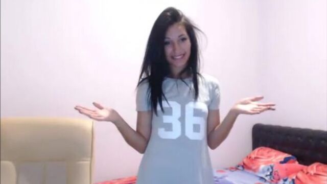 Private show in video chat and striptease with Russian chat model 0Bad_Bitch0
