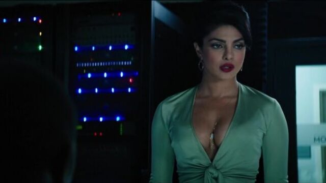 Priyanka Chopra in a sexy dress in the movie "Baywatch" (Baywatch, 2017, Seth Gordon) 1080p