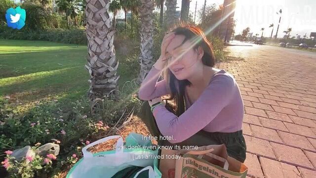 Sheltered a stranger from the street and received wild sex in gratitude - Russian speech