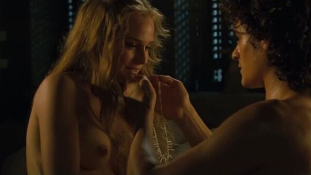 Diane Kruger naked in the movie "Troy" (2004)
