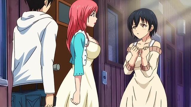 Busty hentai stepmom falls in love with stepson and seduces dude