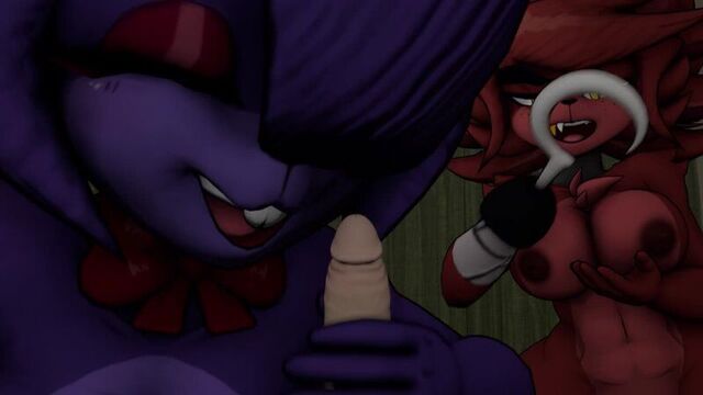 Hentai Fnaf Girl sex with everyone