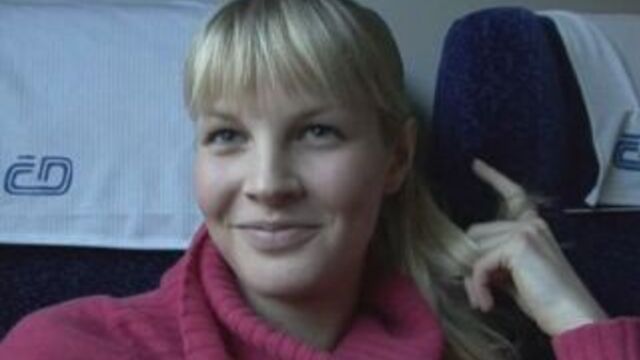 Sex on a train with a girl.