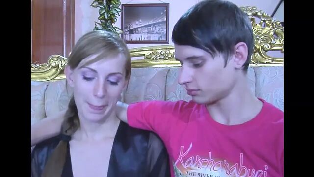Cum on cum and fucking Russian style