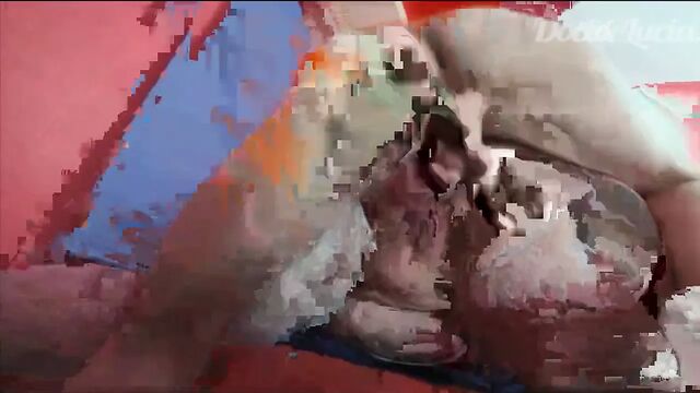 Fat mature BBW slut fucks young boy