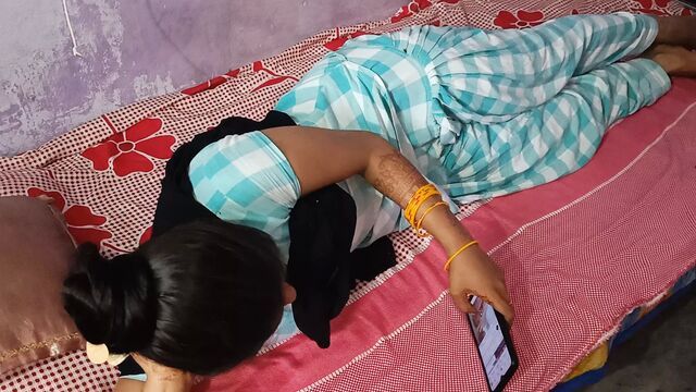 Hot 20 year old Indian bhabhi was unfaithful to her husband and first time painful sex with Hindi Dever Clear