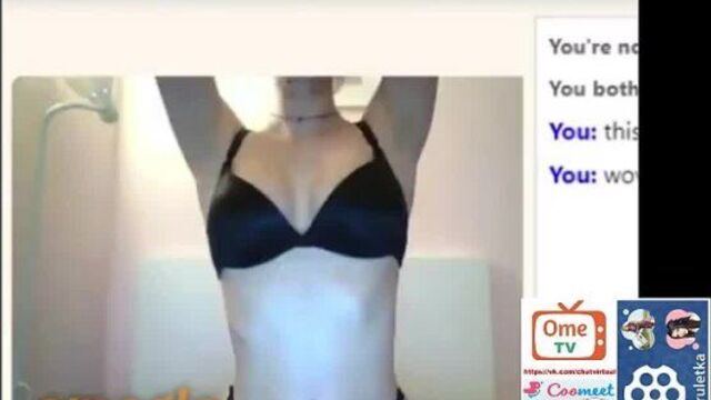 Beauty is online in video chat ome.tv, omegle, videochatru, ometv, chatroulette, virtual, girl, sex