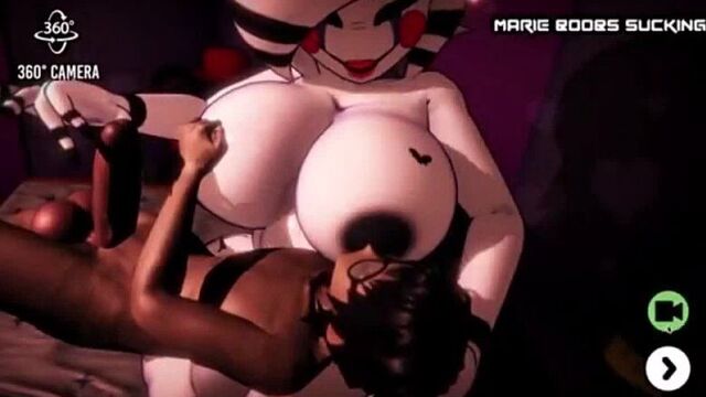 fnaf animation sweet blowjob puppets