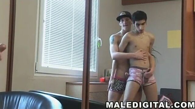 mutual jerking off