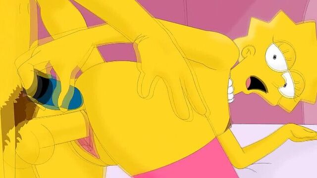 Porn cartoon. The Simpsons are fucking. Sex. XXX. Simpson. Porno. Mult. Hentai hentai