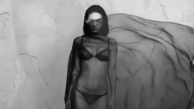 Megan Fox in a lingerie commercial. Very sexy brunette. Tits, asses, blondes, redheads. Beautiful erotica, not porn