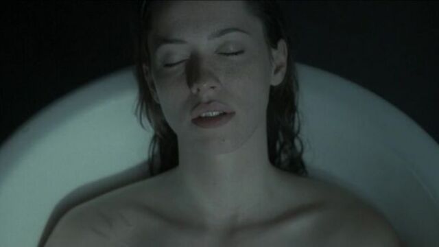 Rebecca Hall naked in the movie "Psychic" (2011)