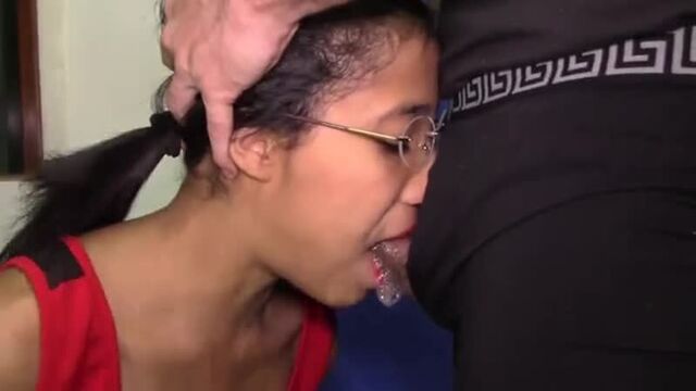 Fucks the mouth of an Indian woman in glasses until nausea PRONCOMPLEX POREO INDIA Fucks the mouth BLOWJOB DICK SUCKING FUCK