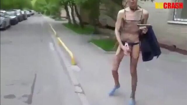 Panin masturbates on the street! scandalous video with Panin