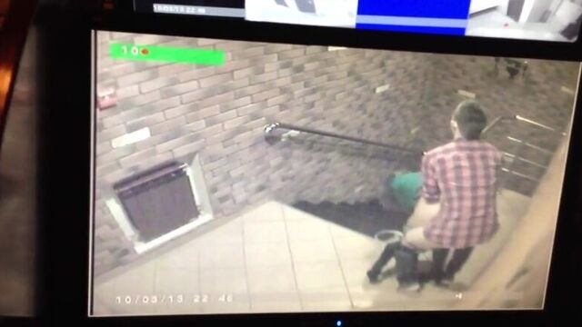 Got caught on camera