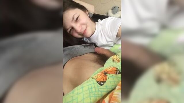 quickly delete this video, I won’t suck dick on camera. blowjob amateur porn, blowjob, swallow sperm. homemade porn
