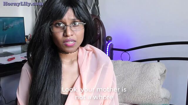 Horny Mom-Son Roleplay in Hindi (with English Subtitles)