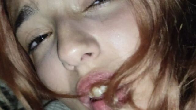 Teen cries when I break her ass and cum in her anus