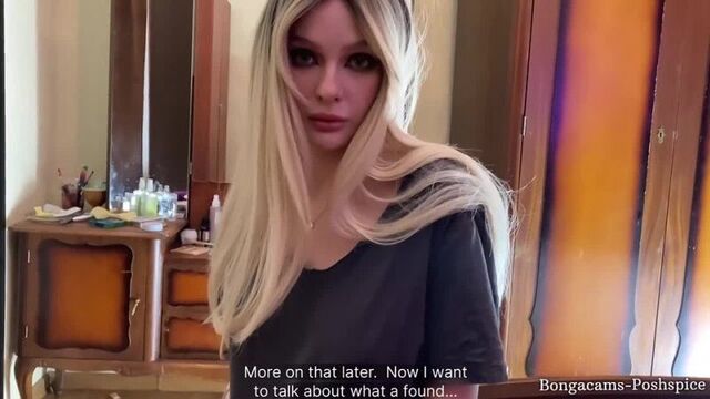 POV My stepfather was very angry when he learned that I was a webcam model and fucked me in all my holes. (With Subs)