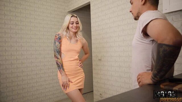 Accidentally cheated on his wife with her lustful Russian friend