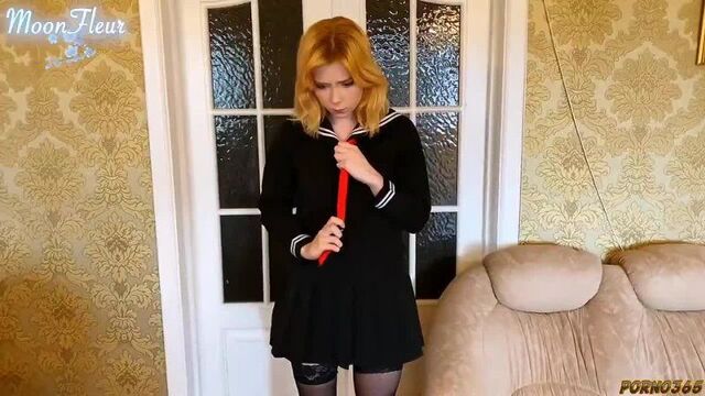 Dad punishes daughter for failing