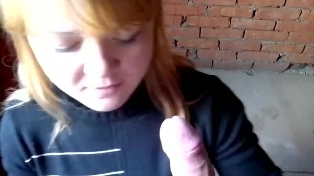Blowjob at work