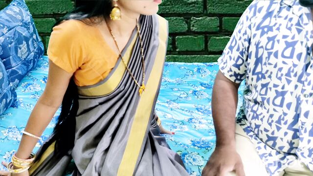 New Indian married couple enjoyed afternoon sex