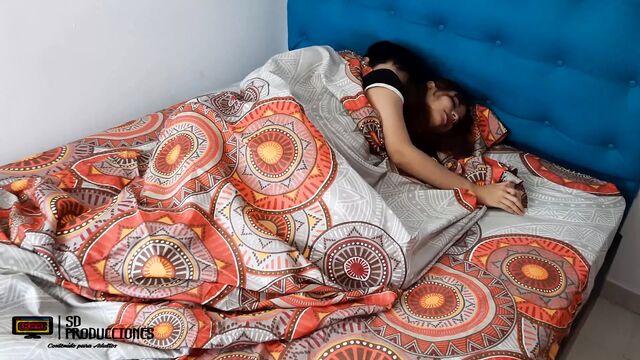 My Step Sister Couldn't Sleep Alone So She Came On My Bed To Feel Some Company