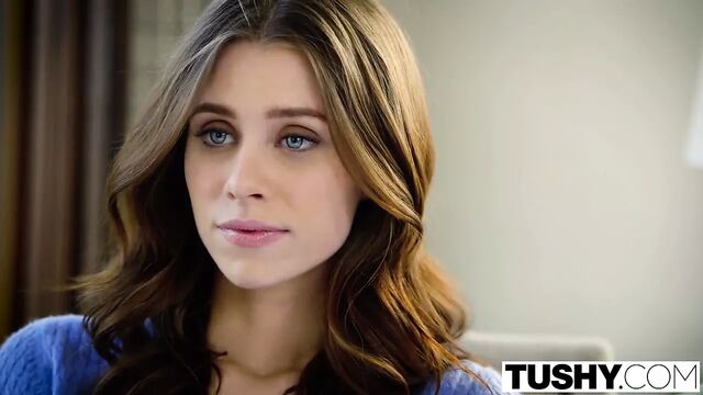 TUSHY - Student Ana Olsen's first anal