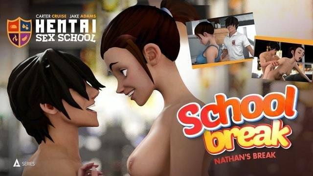 Adult Time Hentai Sex School - Stepbrother Rivalry