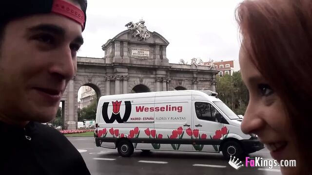 Catalan tourist meets Madrid... and Adrian's dick! gets fucked in El Retiro park