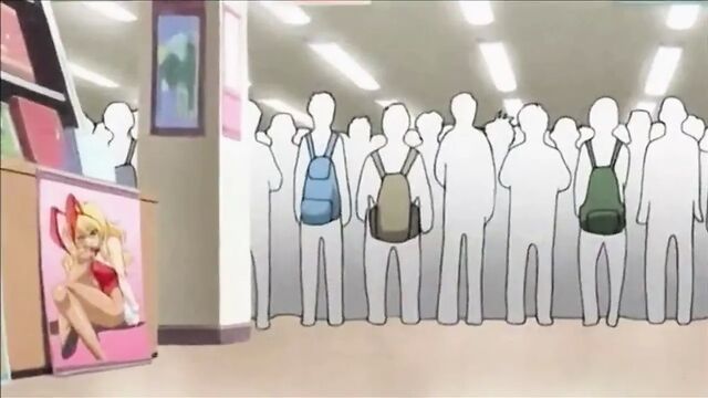 Erotic anime
