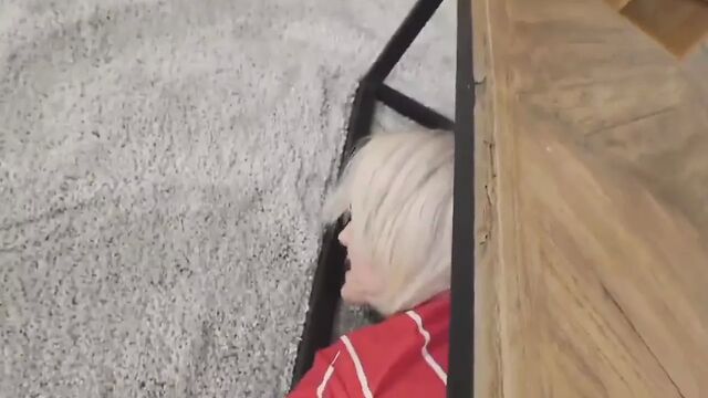Fucked stepmom while she was stuck