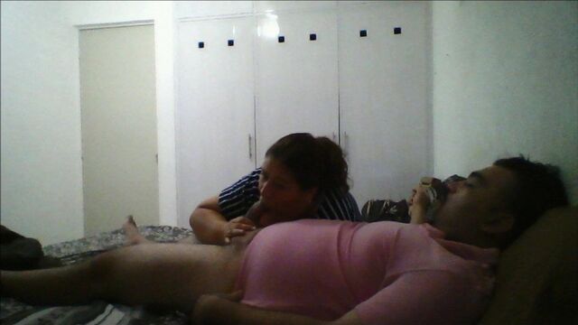 For BBW lovers, a friend came to visit just for a blowjob