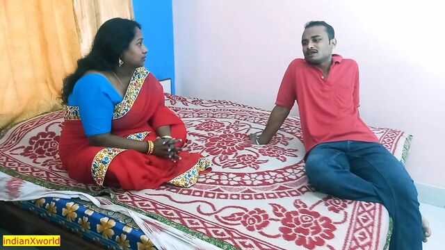 Indian bengali bhabhi cheating with her husband! fucks with sex friend in room no. 203!!