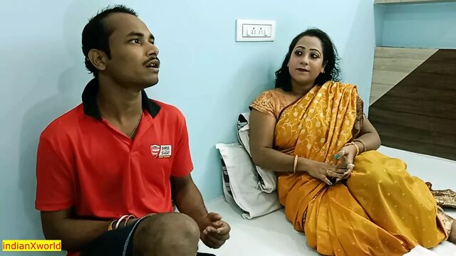 Indian Wife Swaps With Poor Laundry Boy!! Hot sex on Hindi website