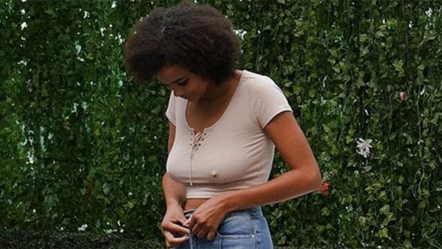 Exotic thick girl licks ass and more during audition