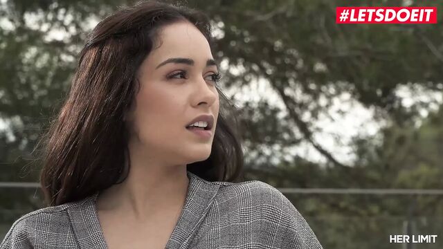 Her limit is first time outdoor anal sex for Latina teen Ginebra