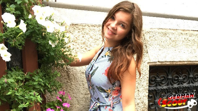 German Scout - First anal for 18 year old college teen