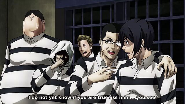 Prison School (Kangoku Gakuen) in Uncensored Anime No. 10 (2015)