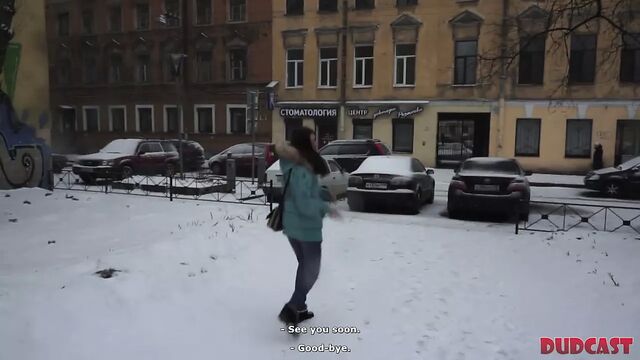 A man wanted to fuck a skinny girl from Russia, but he was refused