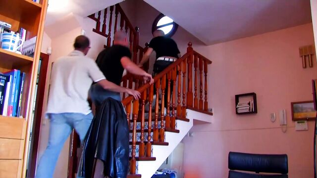 Dirty stepfather! he fucks his sweet stepdaughter!