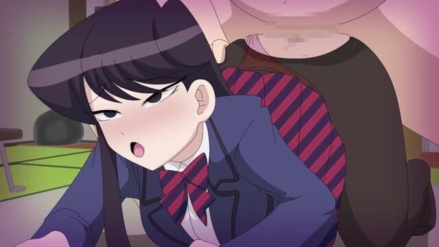 Komi has problems with communication hentai version of Sextoon World 3D, sex, porn, hentai 18+