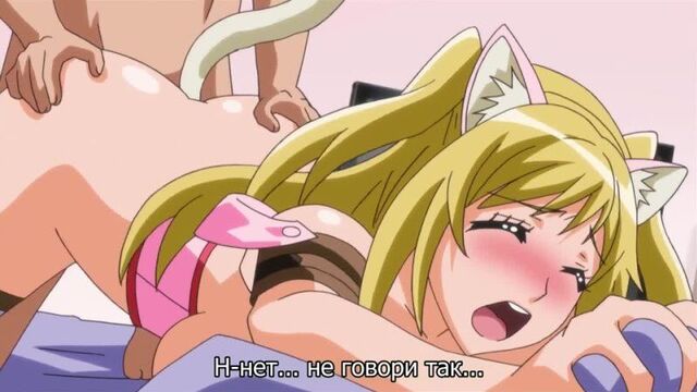 Kanojo ga Nekomimi ni Kigaetara (Girlfriend dressed up as a cat) [Rus, Uncensored, HD] SW 3D, sex, porn, hentai 18+