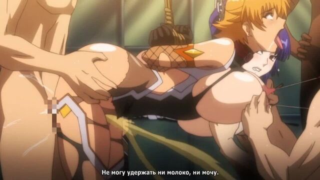 Taimanin Asagi (Demon Hunter) c.3 part 1 [Rus, censored, HD] SW 3D, sex, porn, hentai 18+